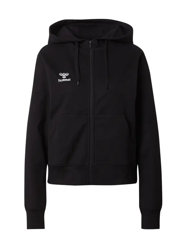 Hummel Hummel Sportski gornji dio trenirke 'GO 2.0'  crna / bijela