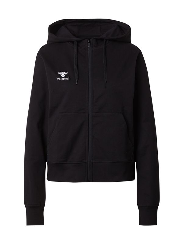 Hummel Hummel Sportski gornji dio trenirke 'GO 2.0'  crna / bijela