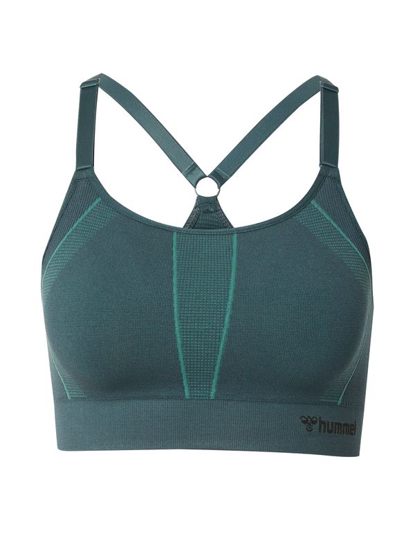 Hummel Hummel Sportski grudnjak 'MT POWER'  zelena / kraljevski zelena / crna