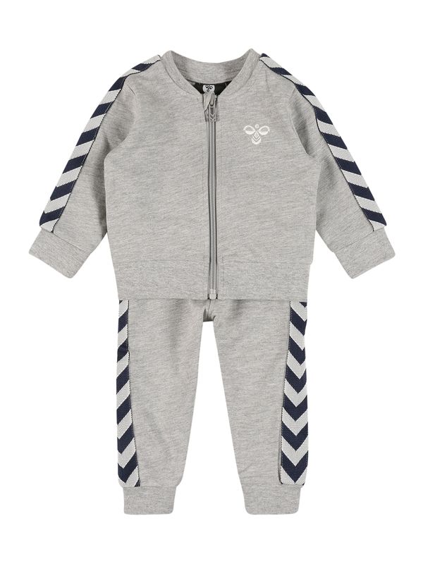 Hummel Hummel Sportski komplet  tamno plava / siva melange / bijela