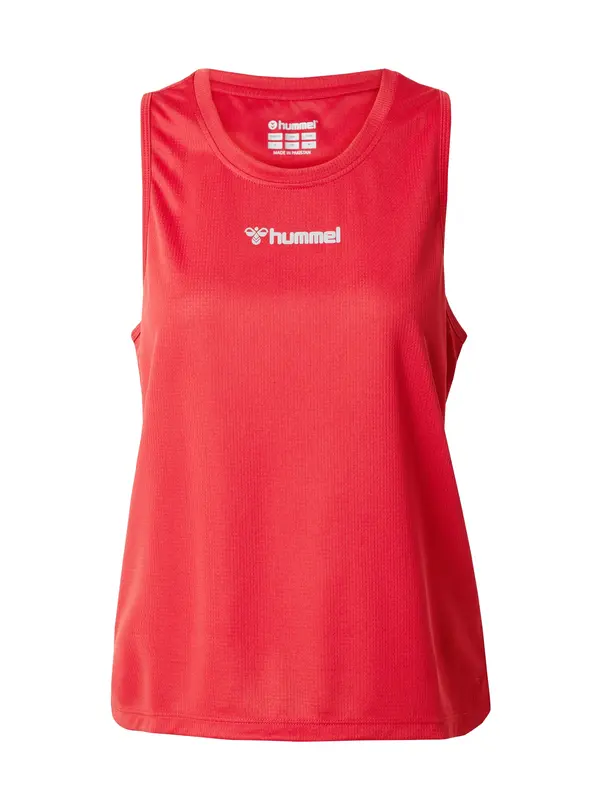 Hummel Hummel Sportski top  krvavo crvena / srebro
