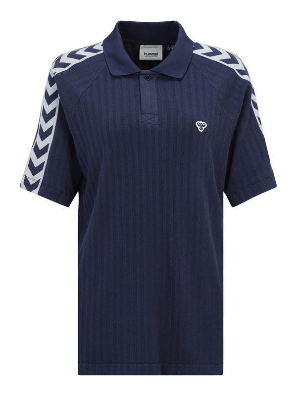 Hummel Hummel Tehnička sportska majica 'ARCHIVE'  morsko plava / bijela