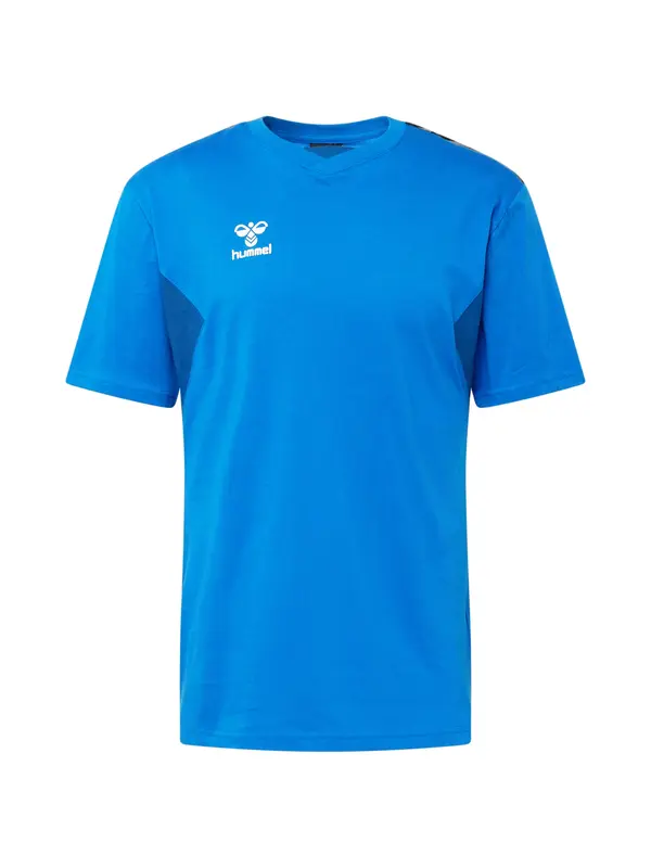 Hummel Hummel Tehnička sportska majica 'Authentic'  azur / crna / bijela