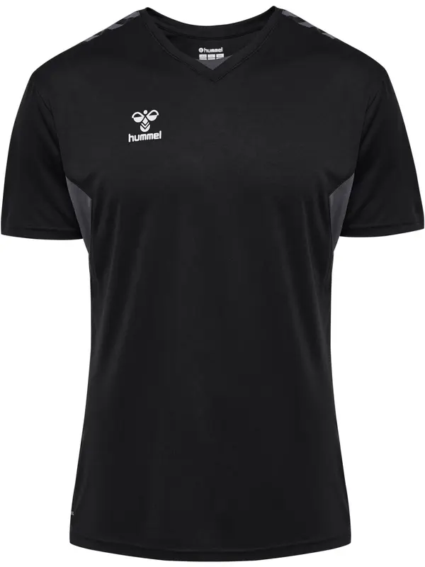 Hummel Hummel Tehnička sportska majica 'AUTHENTIC'  crna / bijela