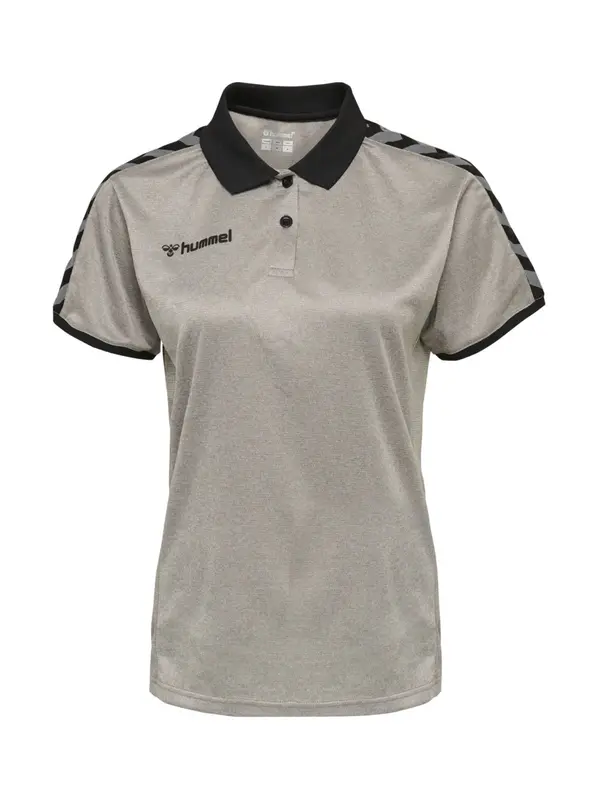 Hummel Hummel Tehnička sportska majica 'Authentic'  dimno siva / crna