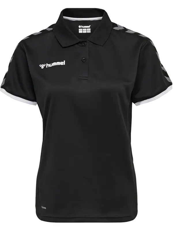 Hummel Hummel Tehnička sportska majica 'Authentic'  siva / crna / bijela