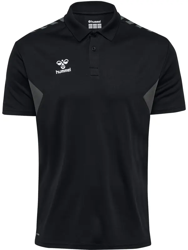 Hummel Hummel Tehnička sportska majica 'Authentic'  siva / crna