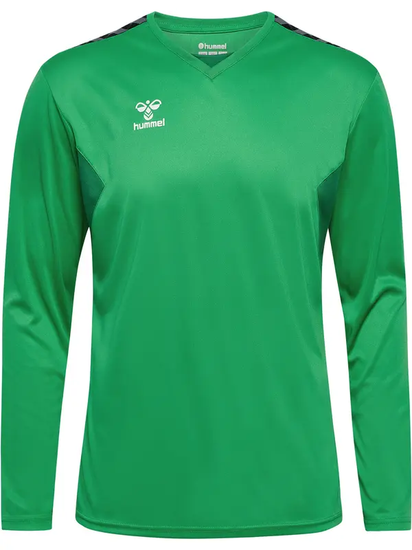 Hummel Hummel Tehnička sportska majica 'Authentic'  žad / crna / bijela