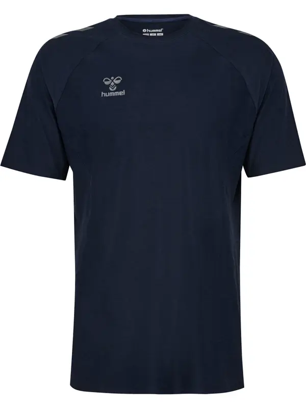 Hummel Hummel Tehnička sportska majica 'Cima 2.0'  mornarsko plava / svijetlosiva