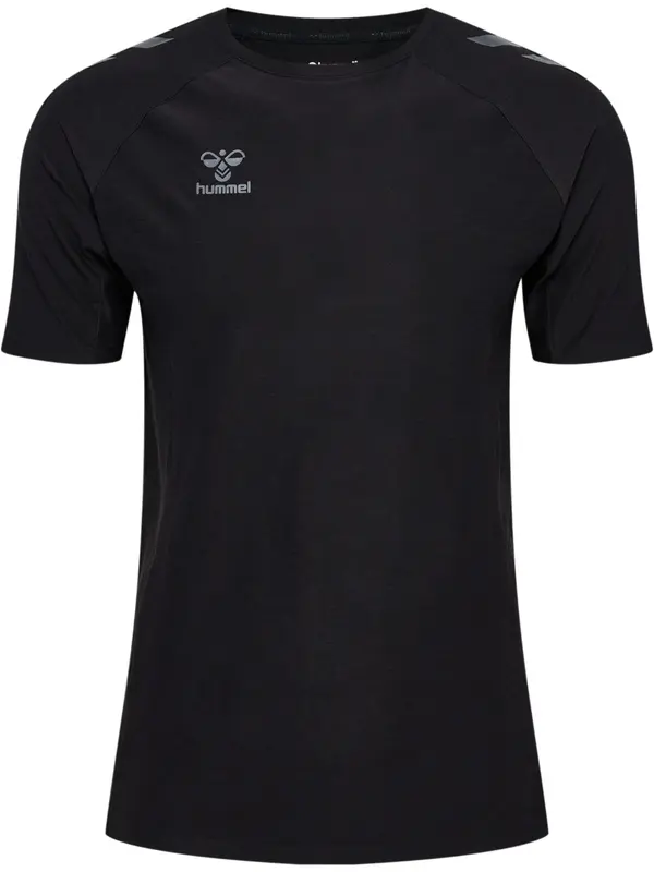 Hummel Hummel Tehnička sportska majica 'Cima 2.0'  siva / crna