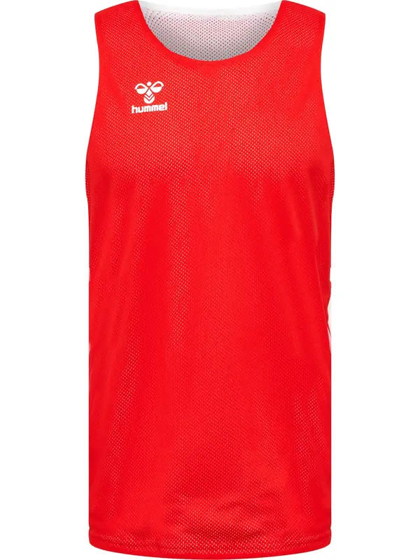 Hummel Hummel Tehnička sportska majica  crvena / bijela