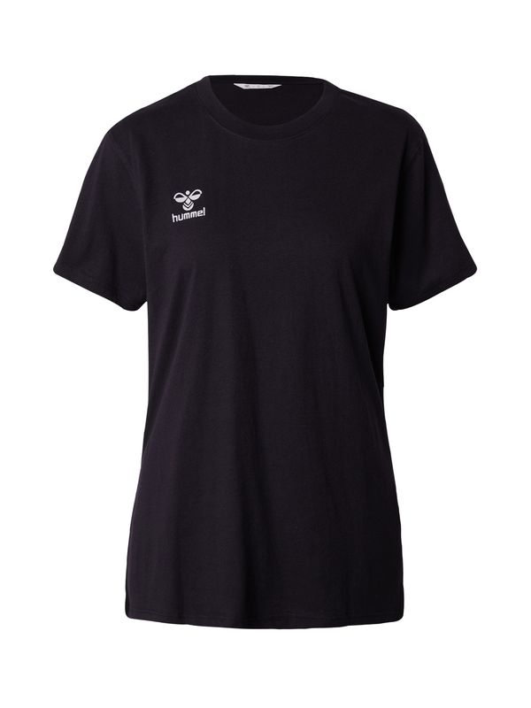 Hummel Hummel Tehnička sportska majica 'Go 2.0'  crna / bijela