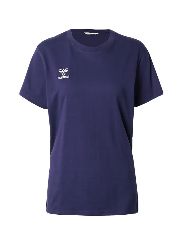 Hummel Hummel Tehnička sportska majica 'Go 2.0'  morsko plava / bijela