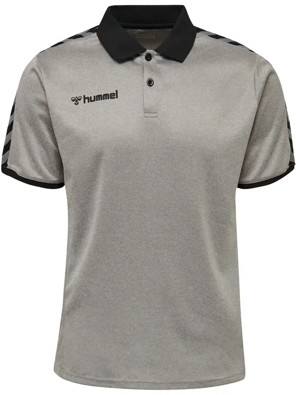 Hummel Hummel Tehnička sportska majica  kameno siva / crna