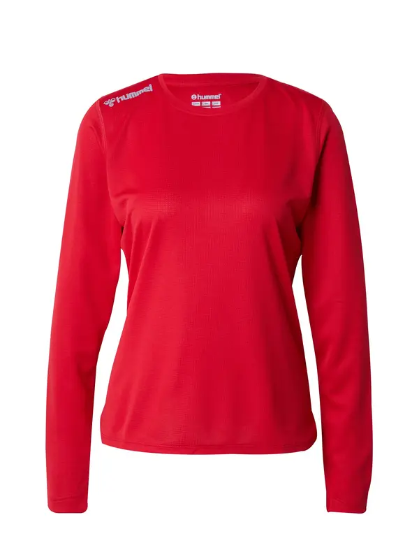 Hummel Hummel Tehnička sportska majica  krvavo crvena / srebro