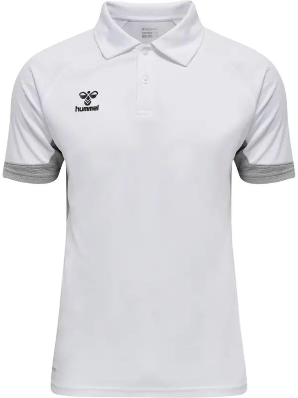 Hummel Hummel Tehnička sportska majica 'Lead'  siva / crna / bijela
