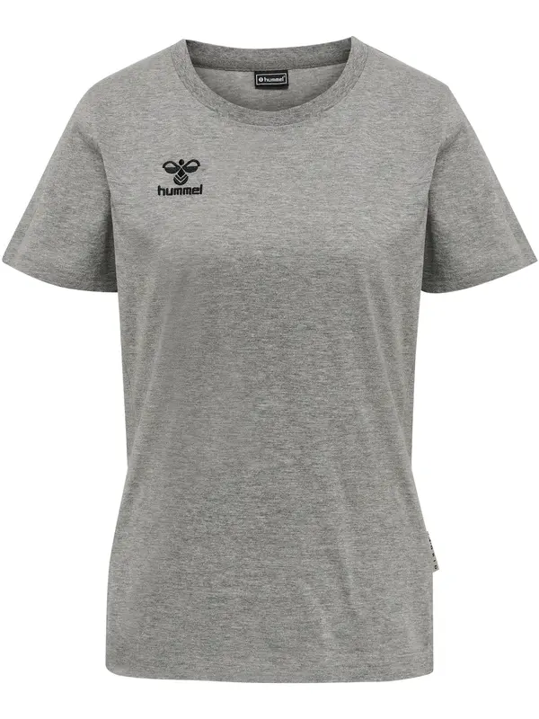 Hummel Hummel Tehnička sportska majica 'Move'  siva melange / crna