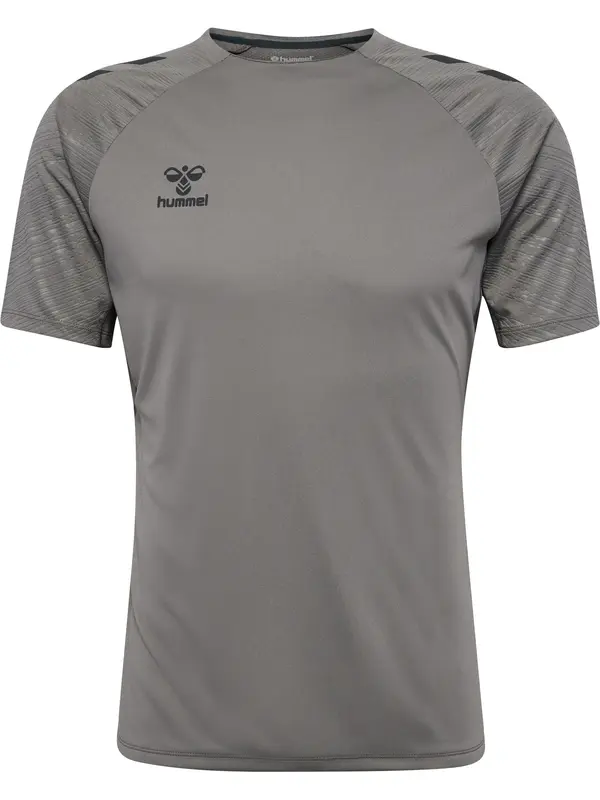 Hummel Hummel Tehnička sportska majica 'Pro'  siva / crna