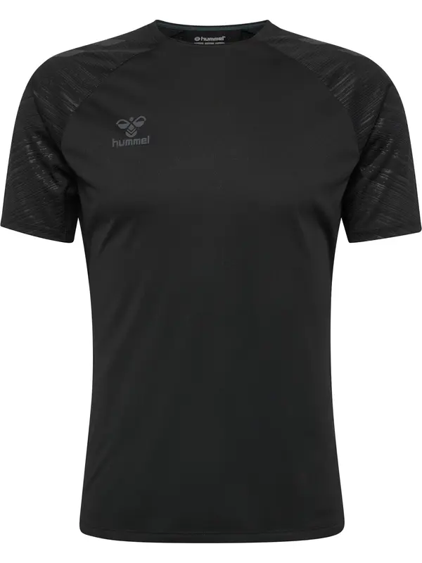 Hummel Hummel Tehnička sportska majica 'Pro'  tamo siva / crna