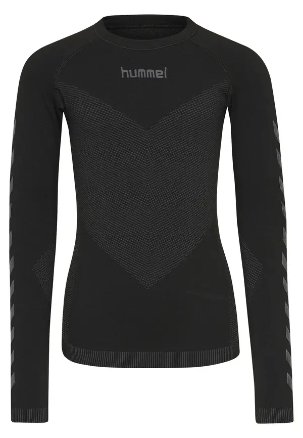 Hummel Hummel Tehnička sportska majica  siva / crna
