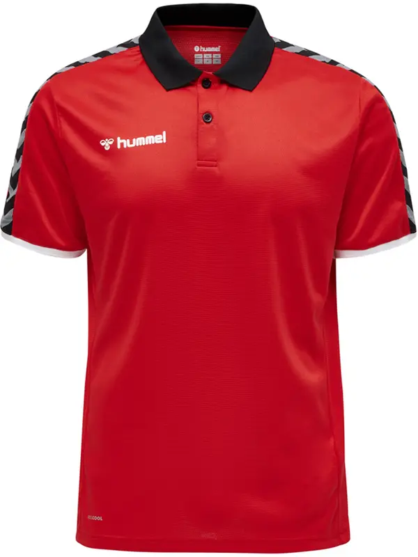 Hummel Hummel Tehnička sportska majica  siva / crvena / crna / bijela