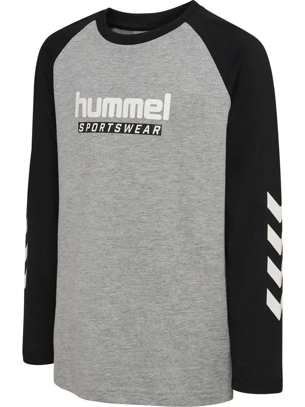 Hummel Hummel Tehnička sportska majica  siva melange / crna / bijela