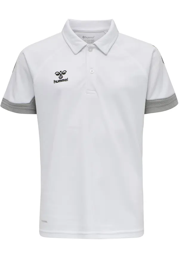 Hummel Hummel Tehnička sportska majica  svijetlosiva / crna / bijela