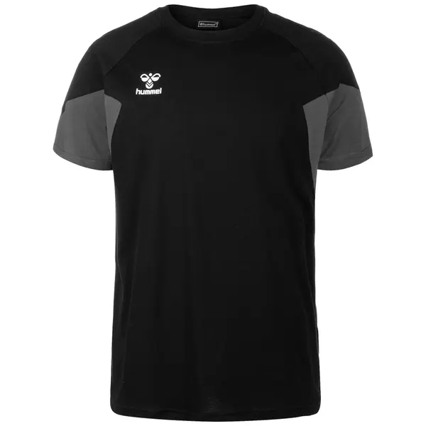 Hummel Hummel Tehnička sportska majica 'Travel'  siva / crna / bijela