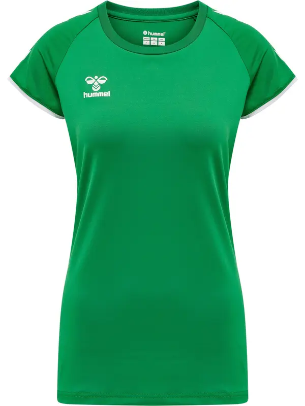 Hummel Hummel Tehnička sportska majica  travnato zelena / bijela