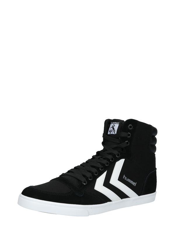Hummel Hummel Visoke tenisice 'Slimmer Stadil'  crna / bijela