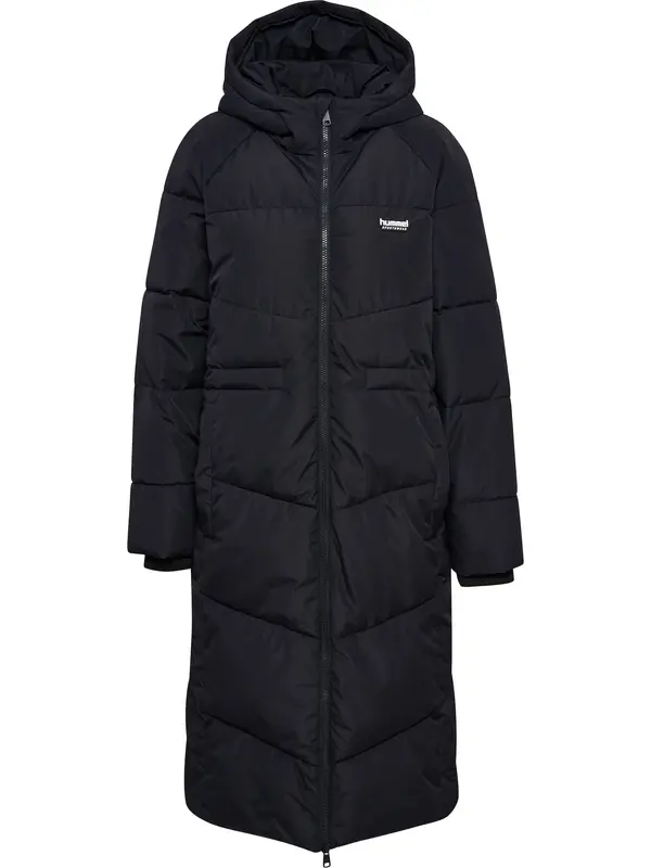 Hummel Hummel Zimski kaput  crna / bijela