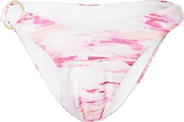 Hunkemöller Hunkemöller Bikini donji dio 'Amalfi'  pastelno narančasta / roza / roza / bijela
