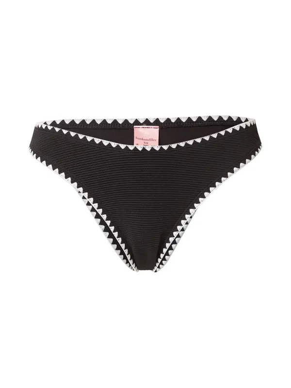 Hunkemöller Hunkemöller Bikini donji dio 'Kenya'  crna / bijela