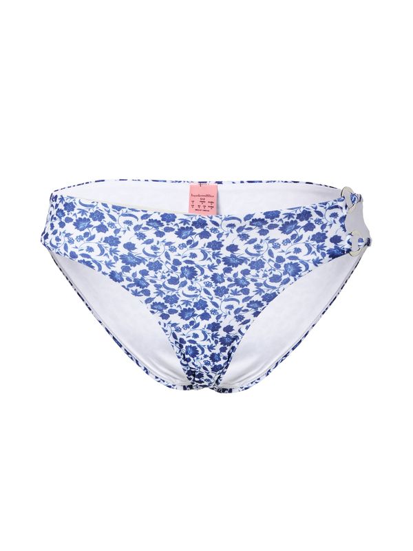 Hunkemöller Hunkemöller Bikini donji dio 'Morocco'  kraljevsko plava / bijela