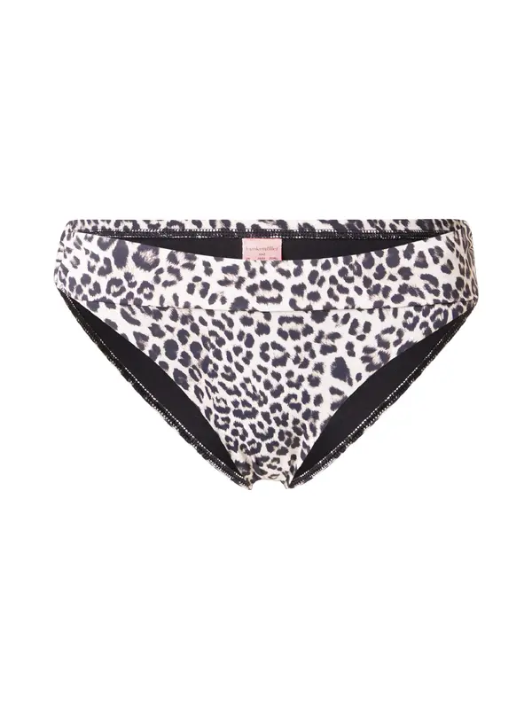 Hunkemöller Hunkemöller Bikini donji dio 'Rio'  brokat / crna / bijela