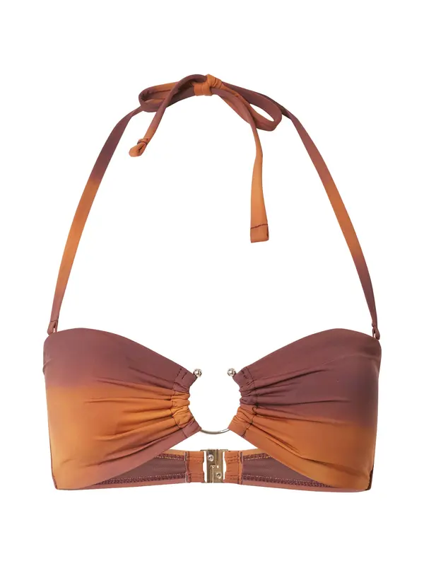 Hunkemöller Hunkemöller Bikini gornji dio 'Janiero'  patlidžan / narančasta
