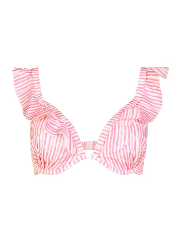 Hunkemöller Hunkemöller Bikini gornji dio 'JULIA'  roza / bijela