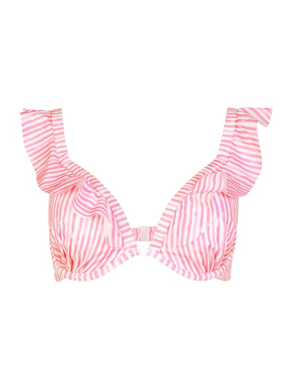 Hunkemöller Hunkemöller Bikini gornji dio 'JULIA'  roza / bijela