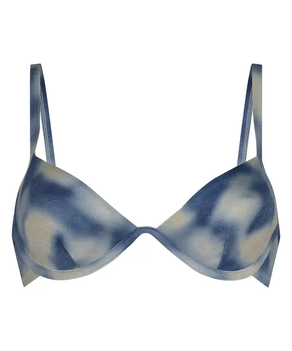 Hunkemöller Hunkemöller Bikini gornji dio 'Lagoa'  plava / bijela