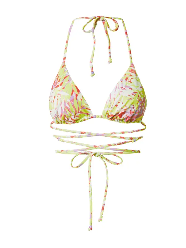 Hunkemöller Hunkemöller Bikini gornji dio 'Marrakesh'  sivkasto zelena / roza / crvena / bijela