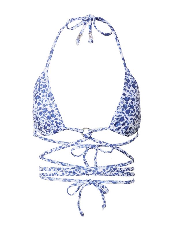 Hunkemöller Hunkemöller Bikini gornji dio 'Morocco'  plava / bijela