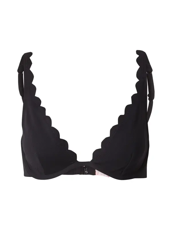Hunkemöller Hunkemöller Bikini gornji dio 'Scallop'  crna
