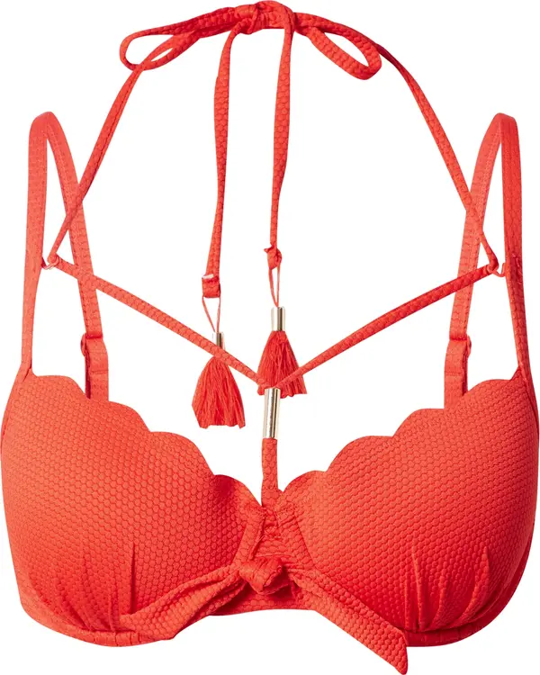 Hunkemöller Hunkemöller Bikini gornji dio 'Scallop'  crvena