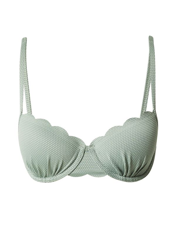 Hunkemöller Hunkemöller Bikini gornji dio 'Scallop'  pastelno zelena