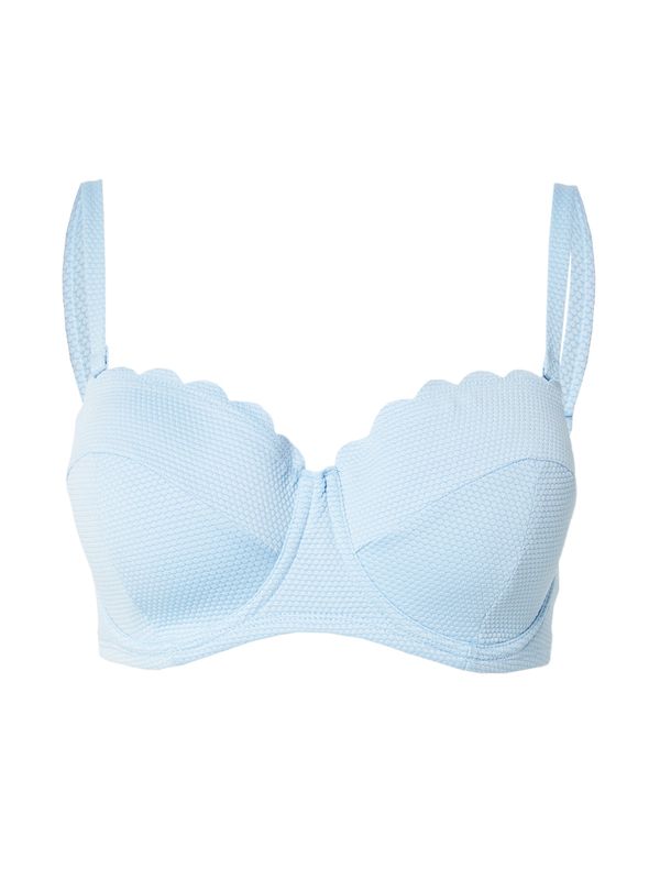 Hunkemöller Hunkemöller Bikini gornji dio 'Scallop'  svijetloplava