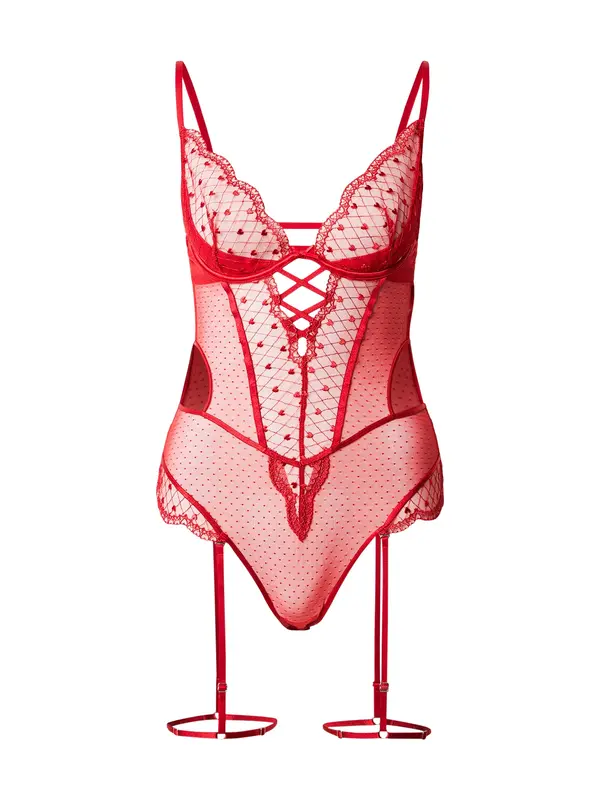 Hunkemöller Hunkemöller Bodi 'Cordelie'  crvena