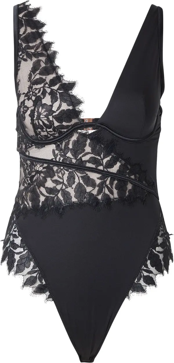 Hunkemöller Hunkemöller Bodi  crna