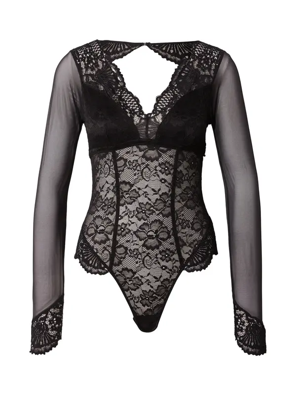 Hunkemöller Hunkemöller Bodi 'ESSIE'  crna