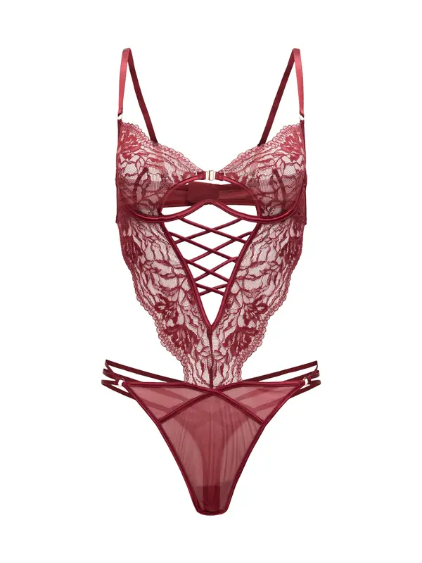 Hunkemöller Hunkemöller Bodi 'Greta'  crvena