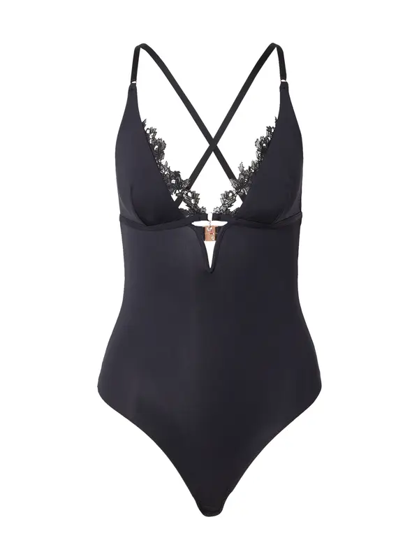 Hunkemöller Hunkemöller Bodi 'Julia'  crna